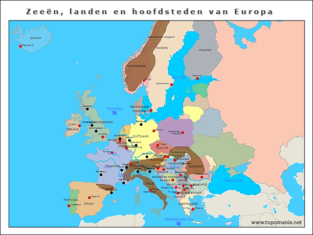 zeeen-landen-en-hoofdsteden-van-europa