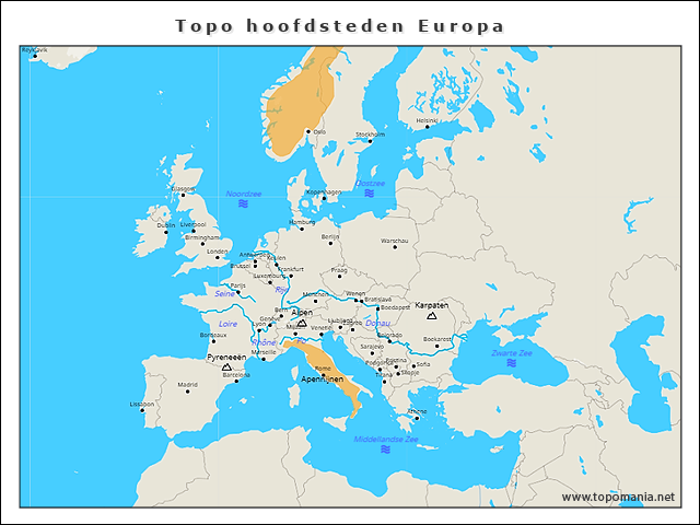 topo-hoofdsteden-europa