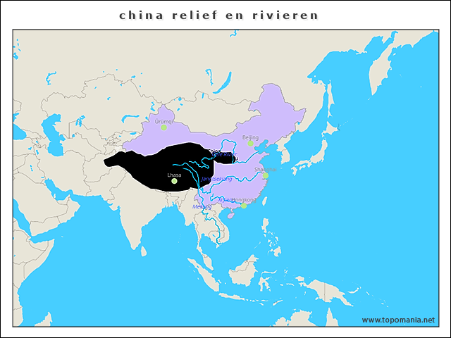 china-relief-en-rivieren