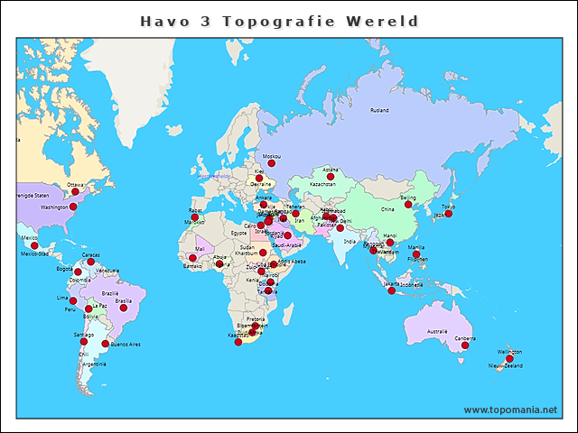 havo-3-topografie-wereld