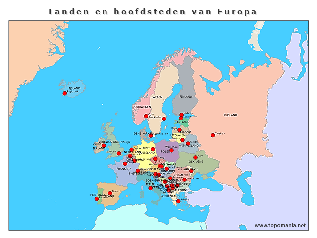 landen-en-hoofdsteden-van-europa-alles