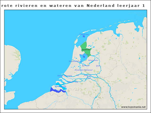 grote-rivieren-en-wateren-van-nederland-leerjaar-1