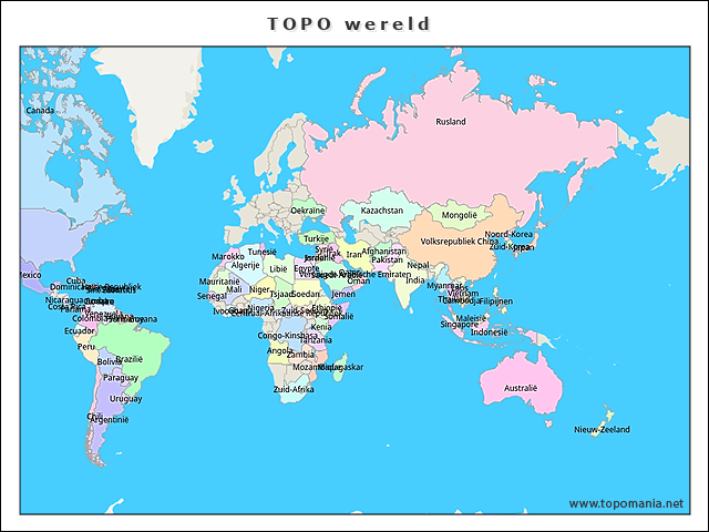 topo-wereld