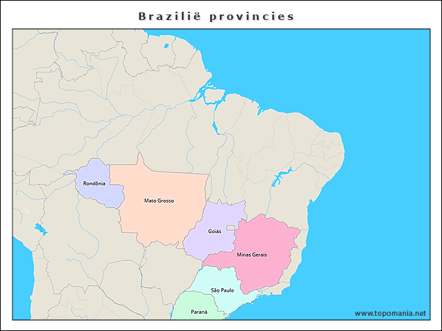 brazilie-provincies