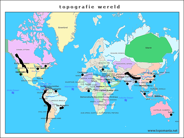 topografie-wereld