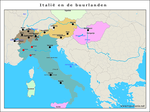 italie-en-de-buurlanden