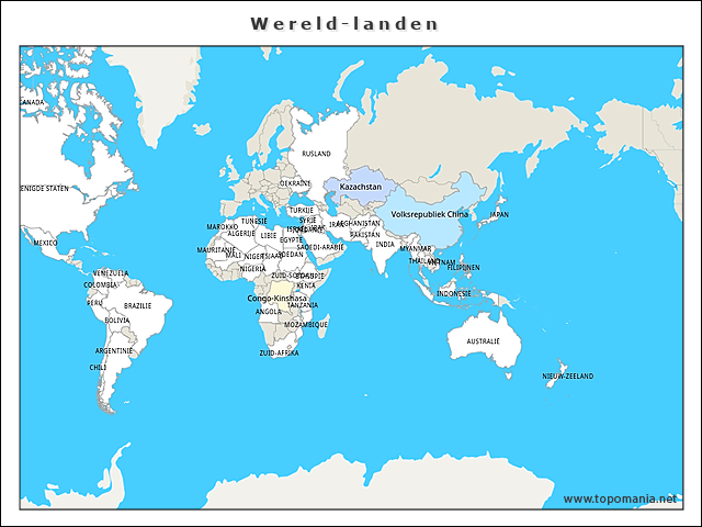 wereld-landen