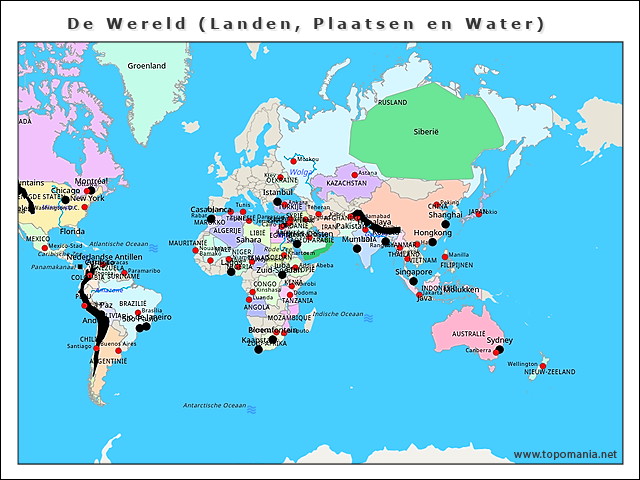 de-wereld-(landen-plaatsen-en-water)