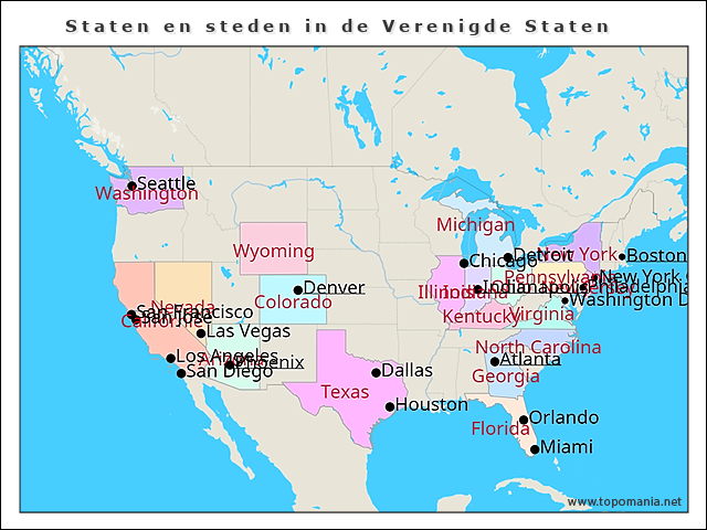 staten-en-steden-in-de-verenigde-staten