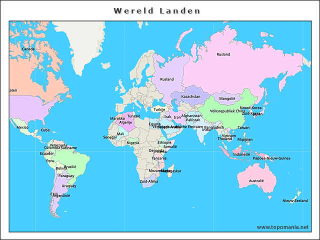 wereld-landen