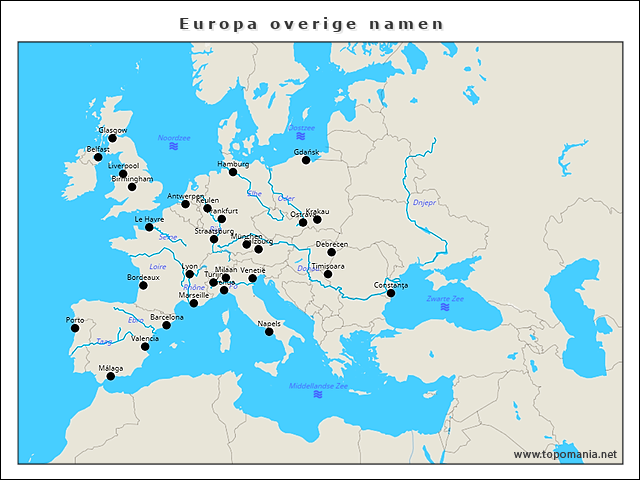 europa-overige-namen