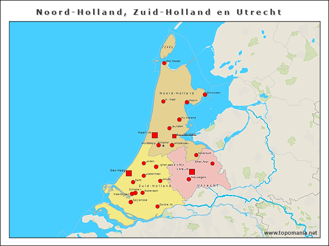 noord-holland-zuid-holland-en-utrecht