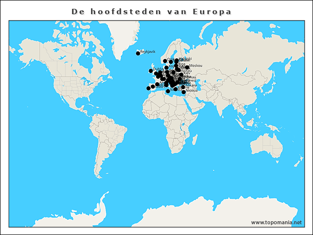 de-hoofdsteden-van-europa