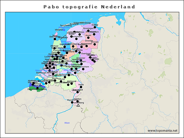 pabo-topografie-nederland