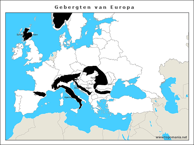 gebergten-van-europa