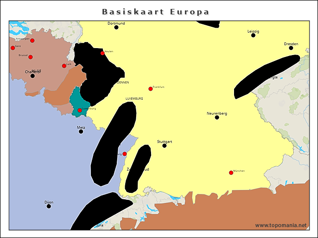 basiskaart-europa