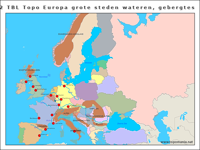 v2-tbl-topo-europa-grote-steden-wateren-gebergtes