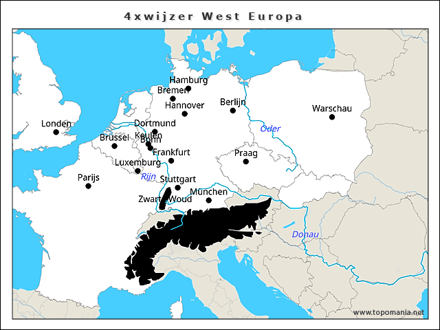 4xwijzer-west-europa