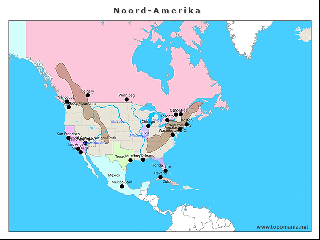 hml-topografie-noord-amerika