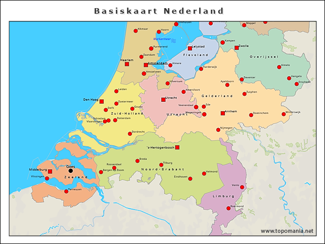 basiskaart-nederland