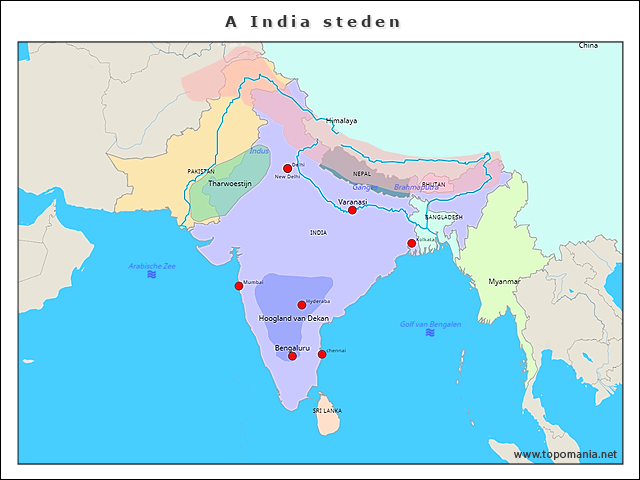 india-steden