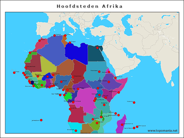 hoofdsteden-afrika