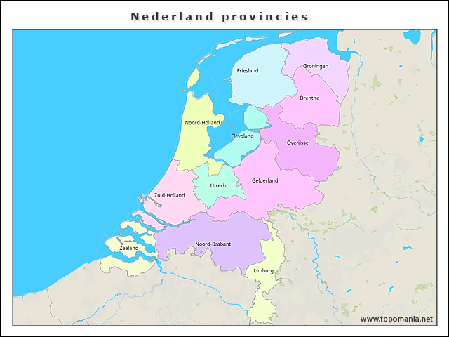 nederland-provincies