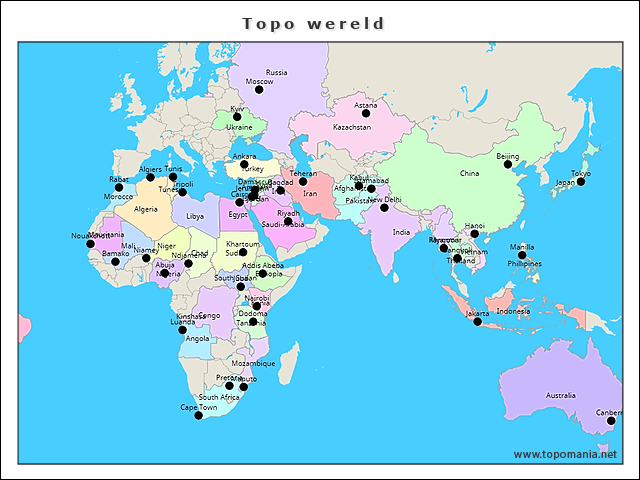 topo-wereld