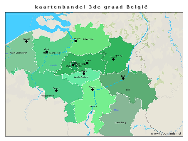 kaartenbundel-3de-graad-belgie