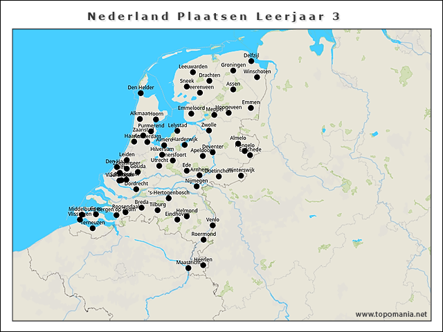 nederland-plaatsen-leerjaar-3