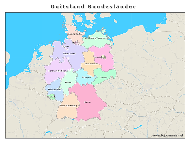 duitsland-bundeslander