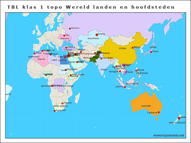 tbl-klas-1-topo-wereld-landen-en-hoofdsteden