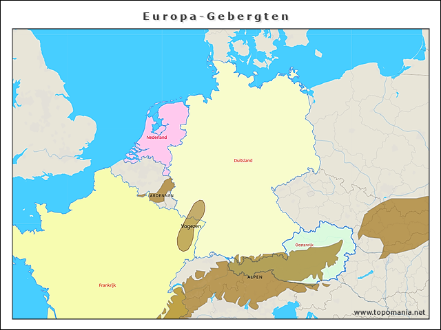 europa-gebergten