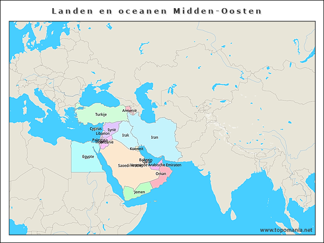 landen-en-oceanen-midden-oosten