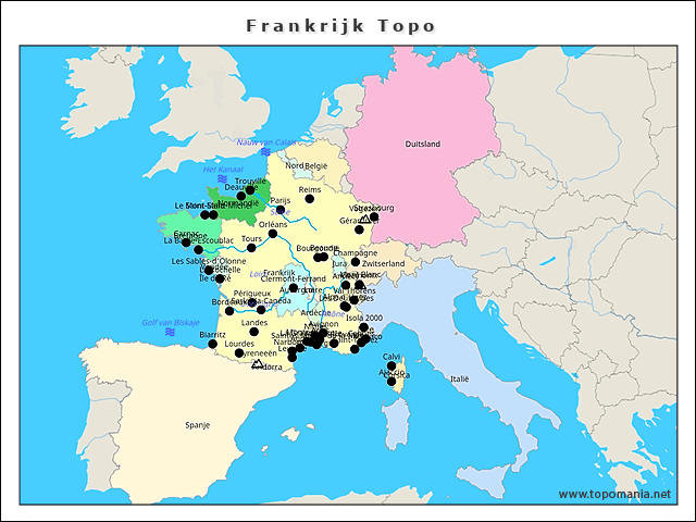 frankrijk-topo