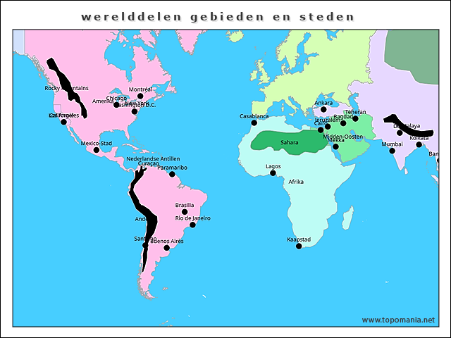 werelddelen-gebieden-en-steden