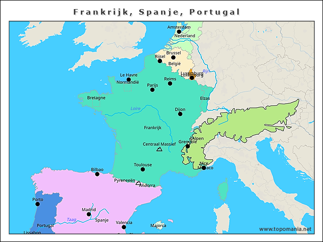 frankrijk-spanje-portugal