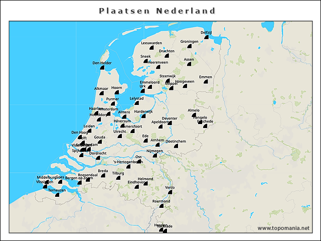 plaatsen-nederland