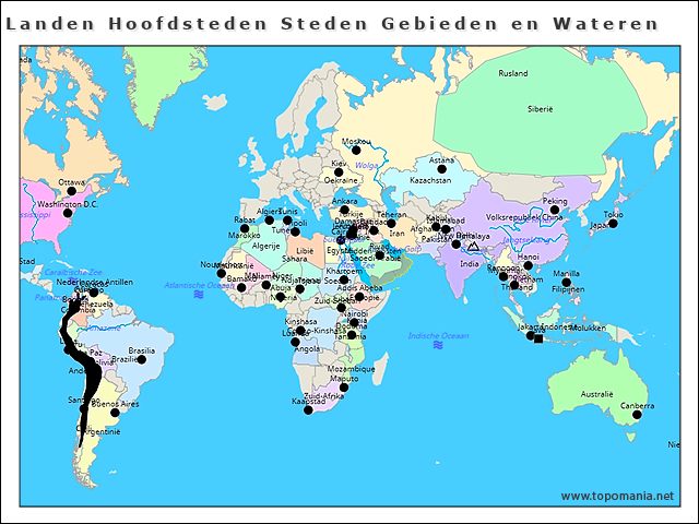 landen-hoofdsteden-steden-gebieden-en-wateren