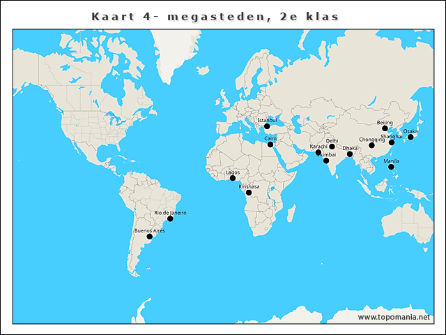 kaart-4-megasteden-2e-klas