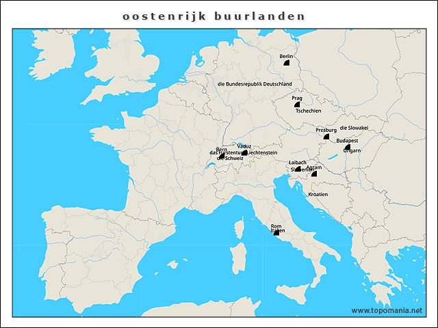 oostenrijk-buurlanden