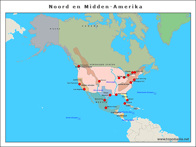 noord-en-midden-amerika