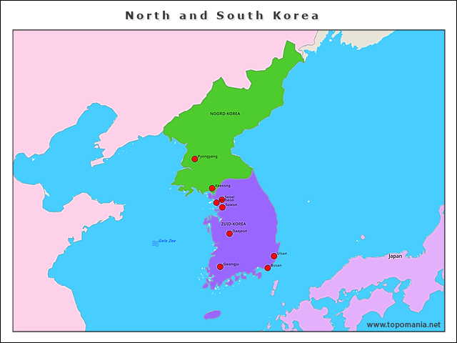 north-and-south-korea