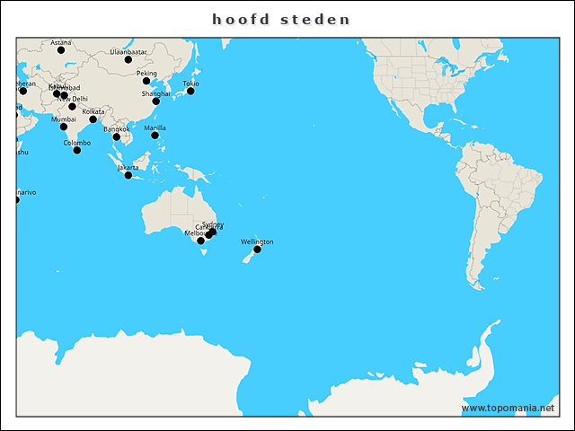 hoofd-steden