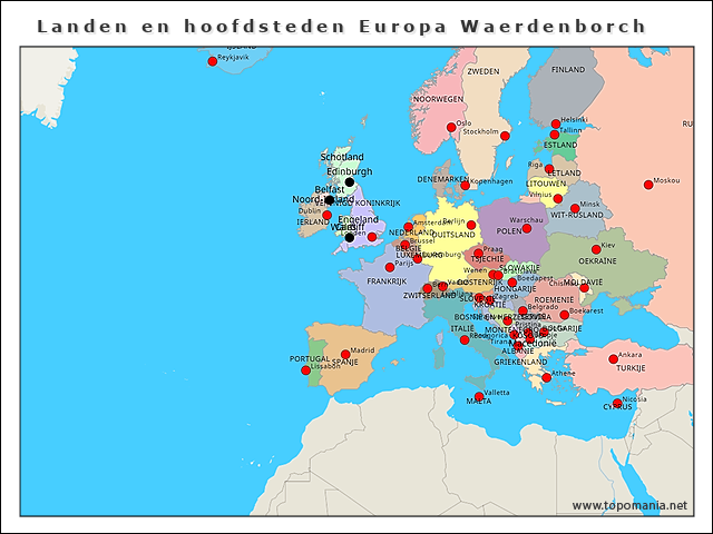 landen-en-hoofdsteden-europa-waerdenborch