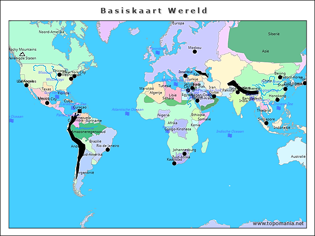 basiskaart-wereld