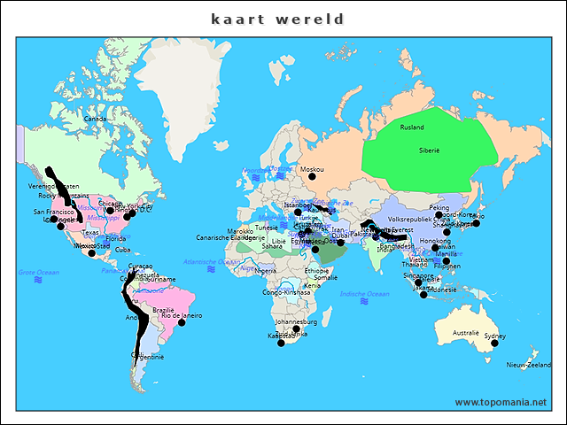 kaart-wereld