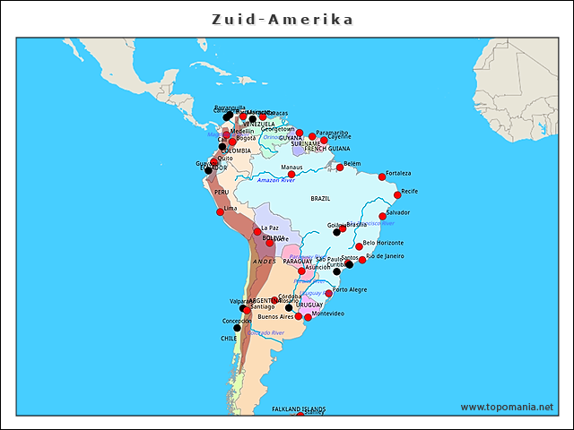 zuid-amerika