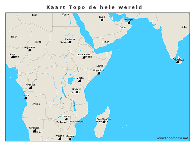 kaart-topo-de-hele-wereld