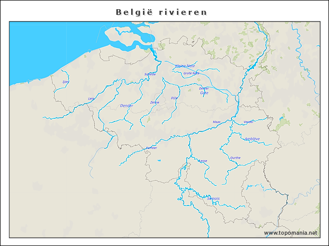 belgie-rivieren